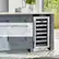 Alt View 11. Whynter - 33-Bottle Wine Refrigerator - Stainless steel.