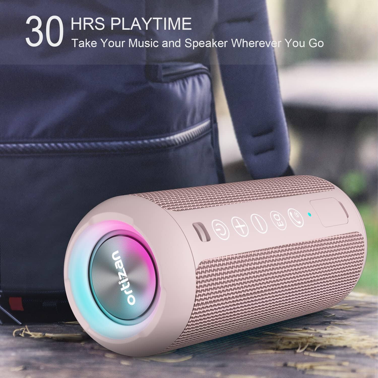 30 HRS PLAYTIME  
Take Your Music and Speaker Wherever You Go  

ortizan