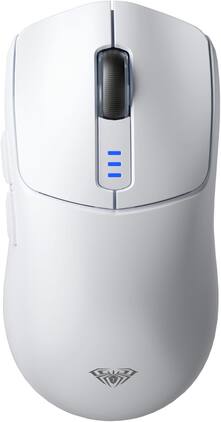 AULA - SC580, Wireless Gaming Mouse, Ergonomic, Fast & Accurate Control, Instant Response, Programmable Buttons - Wireless - White