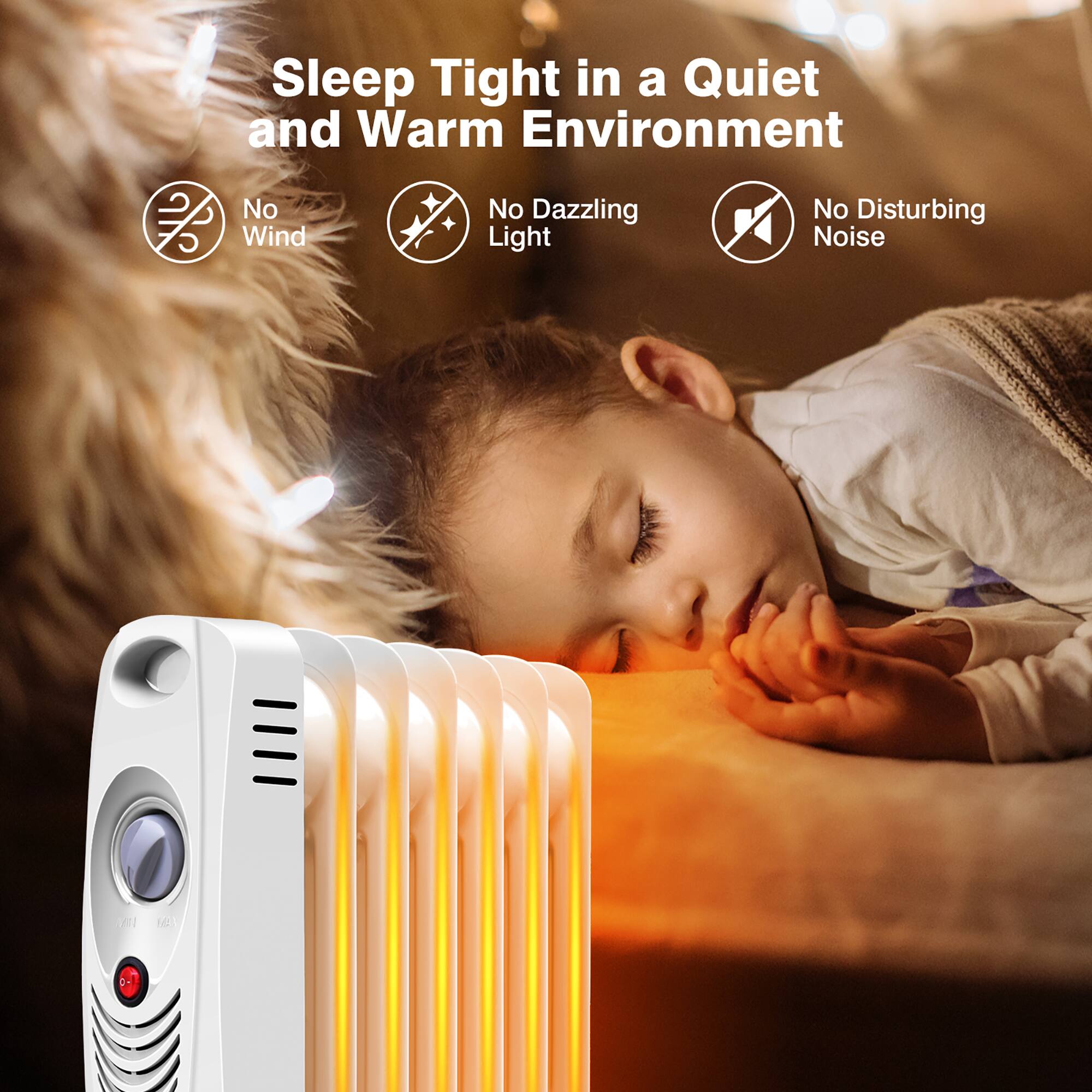 Sleep Tight in a Quiet and Warm Environment

- No Wind
- No Dazzling Light
- No Disturbing Noise