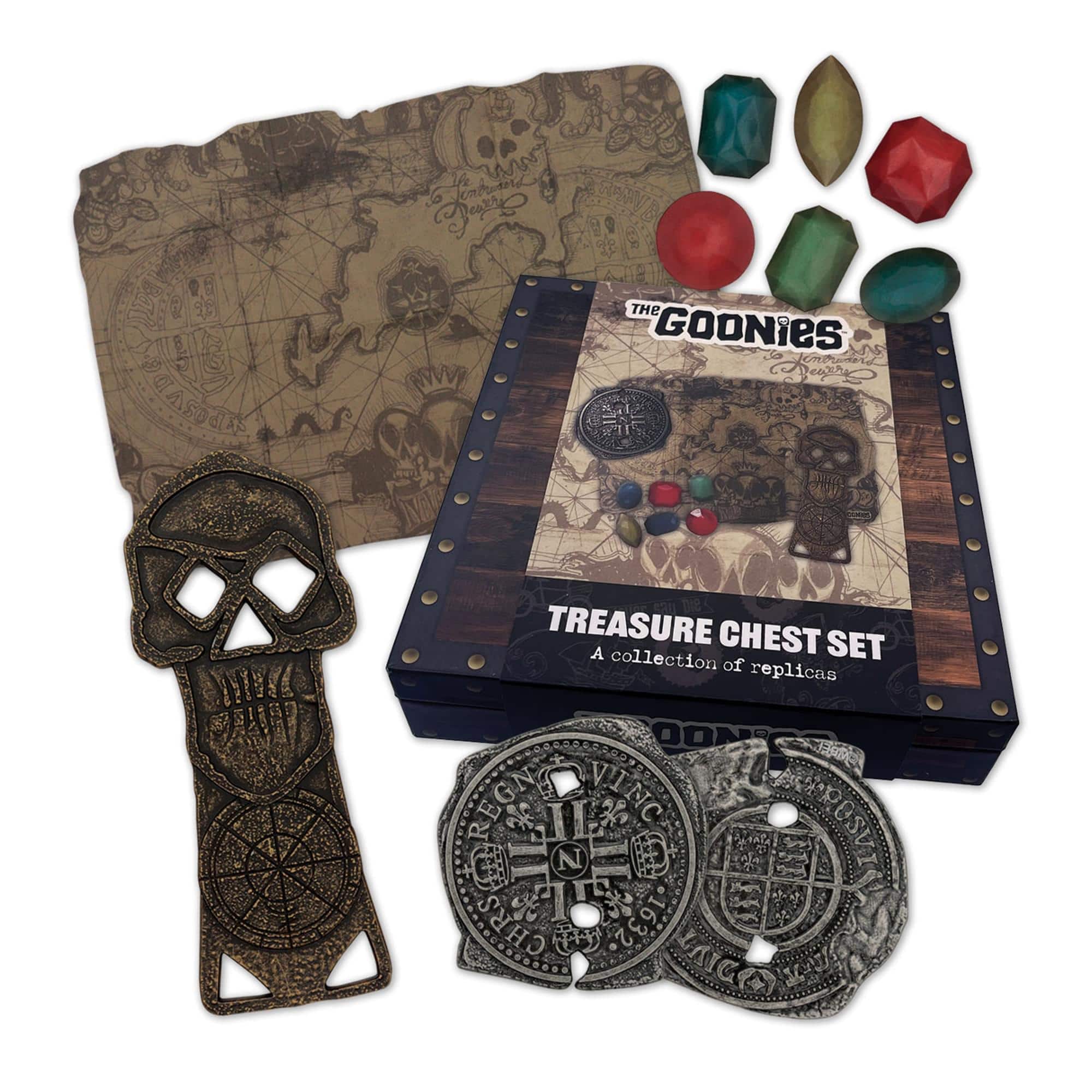 Fanattik - The Goonies Limited Edition 4-Piece Treasure Set - Multi-Colored