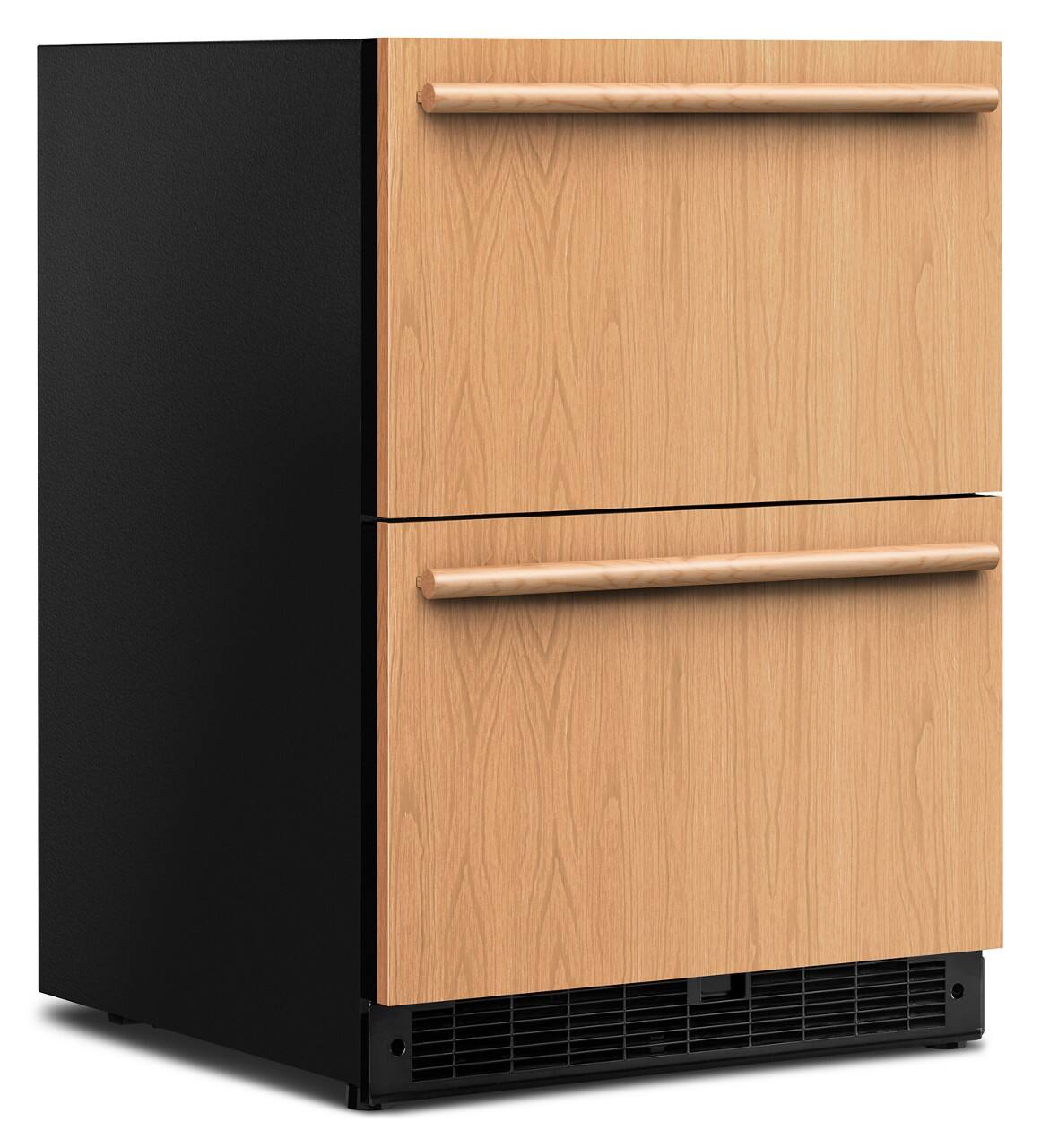 Alt View 2. KitchenAid - 4.4 Cu. Ft. Undercounter Double-Drawer Refrigerator - Panel Ready.