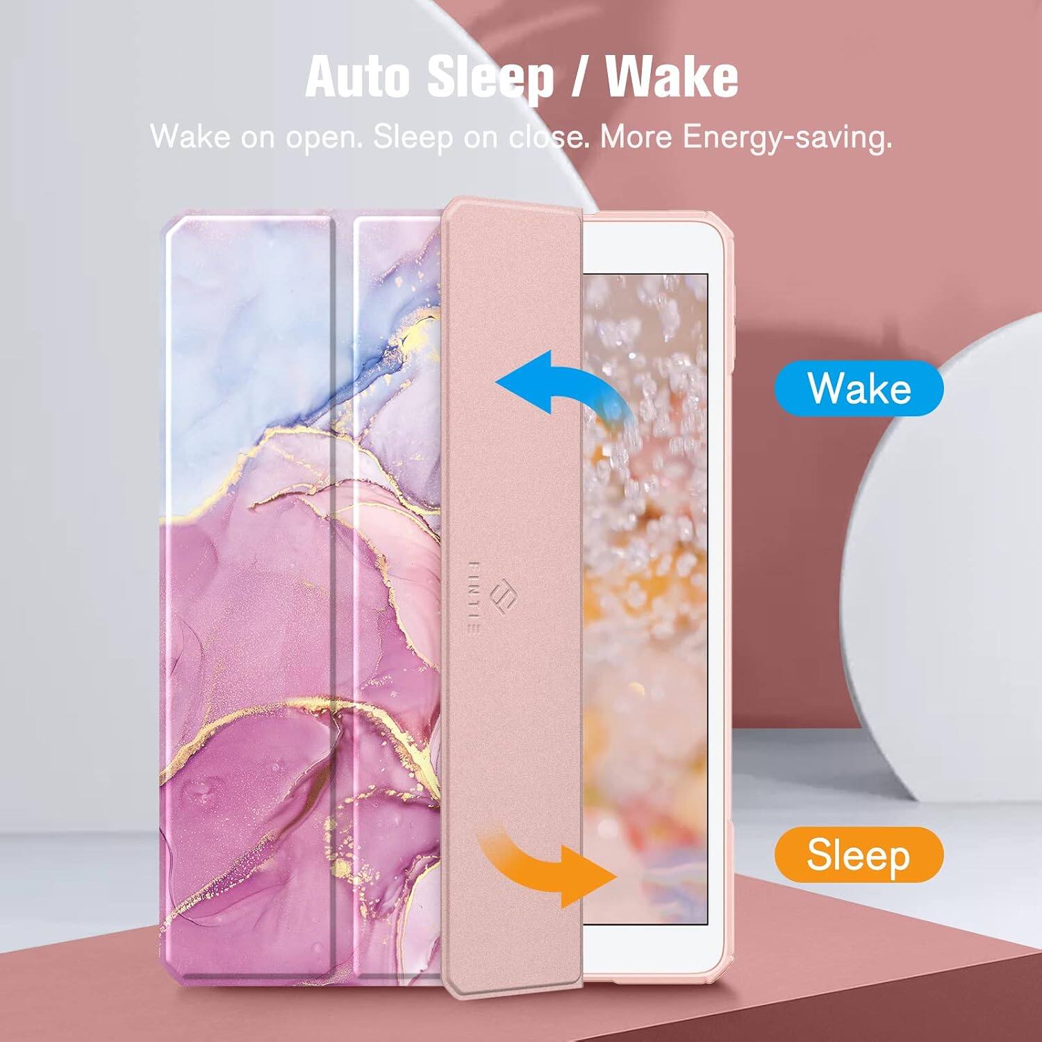 Auto Sleep / Wake  
Wake on open. Sleep on close. More Energy-saving.