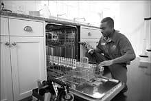 Front Large. Specialty - Replacement Dishwasher and Garbage Disposal Installation.