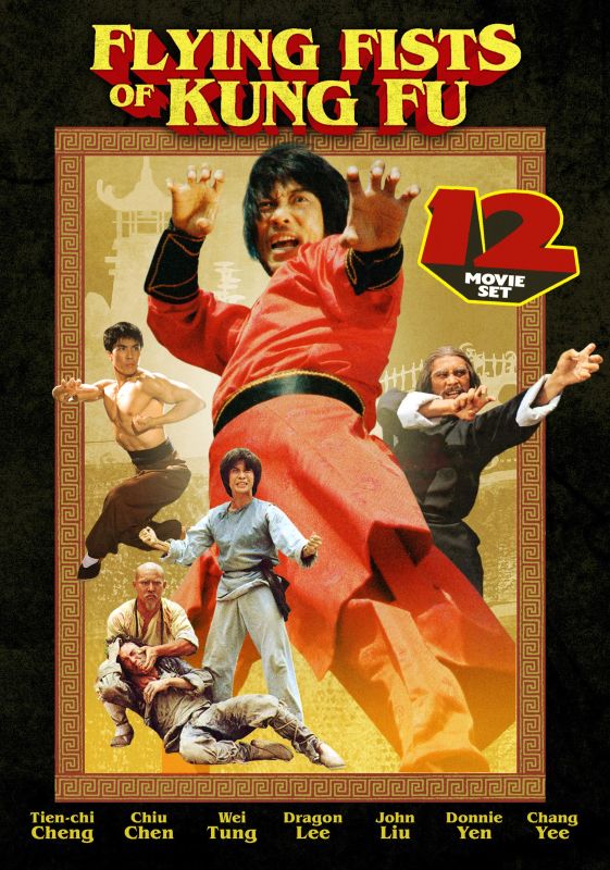  Flying Fists of Kung Fu: 12 Movie Set [3 Discs] [DVD]