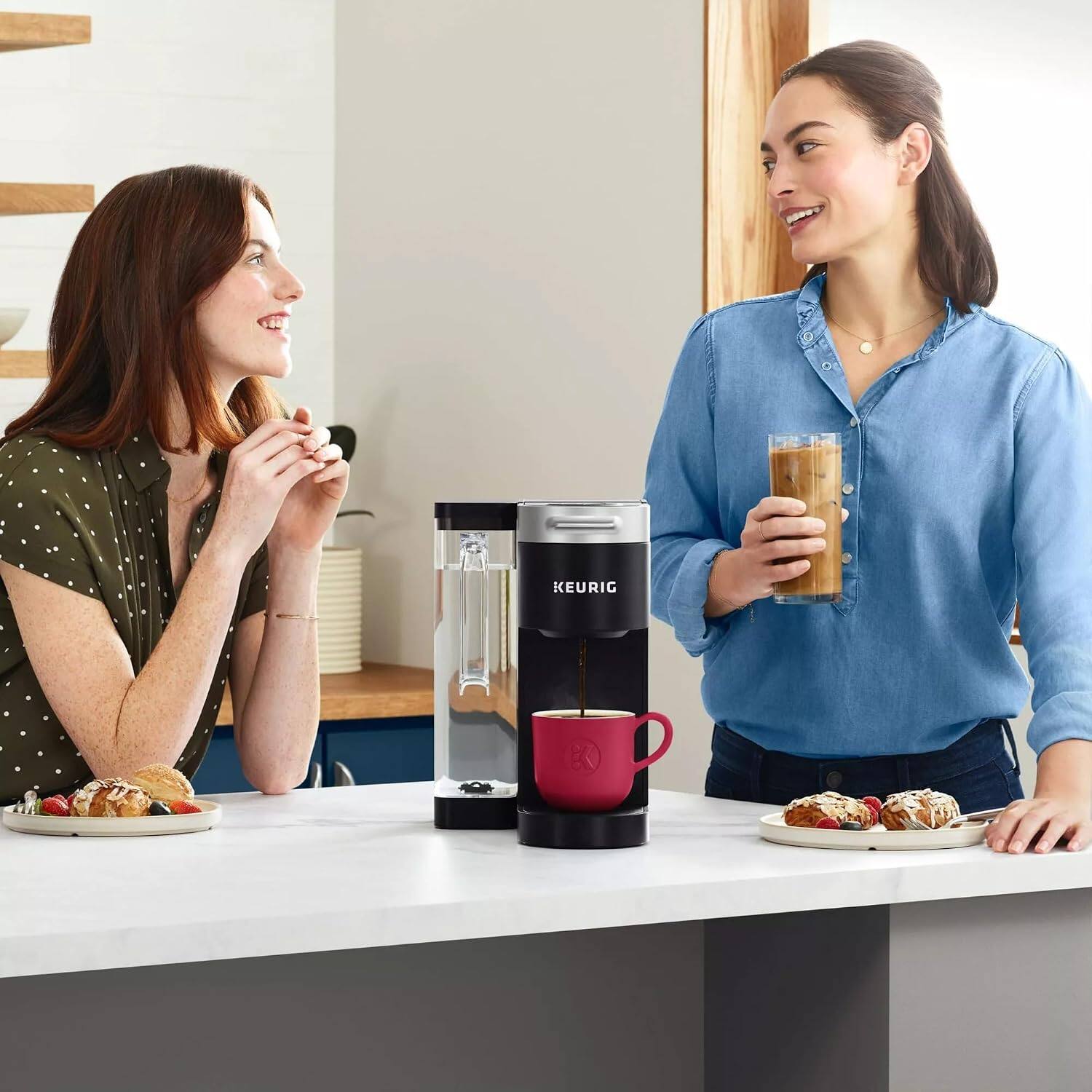 Alt View 8. Keurig - KSK910BK K-Supreme Single K-Cup Coffee Maker - Black.