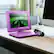 Alt View 2. Trexonic - 15.4 Inch Portable TV DVD Player with Swivel TFT LCD Screen and USB,SD,AV,HDMI Inputs - Purple.