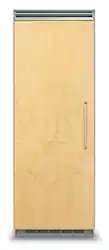 Viking - 5 Series Quiet Cool 15.9 Cu. Ft. Upright Freezer - Custom panel - Front_Zoom