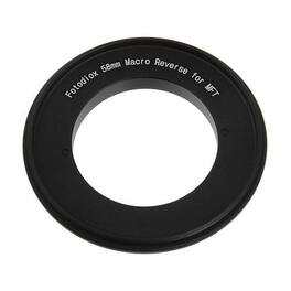 Fotodiox - 58mm Macro Reverse Ring for Micro Four Thirds (MFT) Cameras - Reverse Filter Thread to Camera Mount Adapter