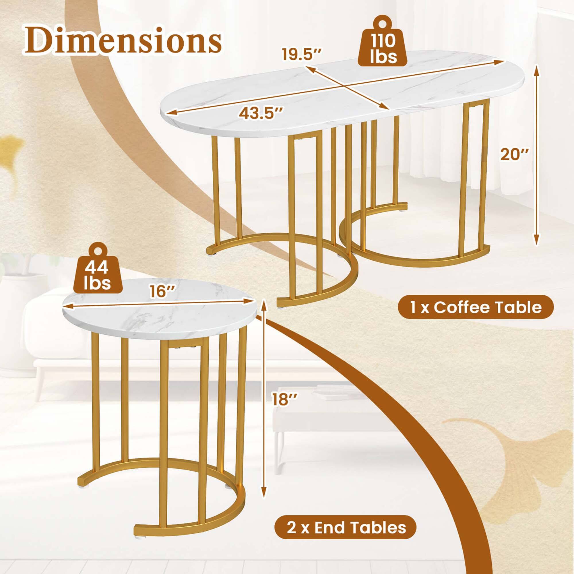 Dimensions: 19.5" x 110 lbs, 43.5" x 100 lbs, 44" x 20" x 44 lbs, 16" x 100 lbs, 18" x 20" x 100 lbs, 16" x 100 lbs.