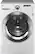 Front Standard. LG - SteamWasher 3.9 Cu. Ft. 12-Cycle Extra-Large Capacity Steam Washer - White.