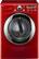 Front Standard. LG - 7.3 Cu. Ft. 9-Cycle Large Capacity Electric Dryer - Red.