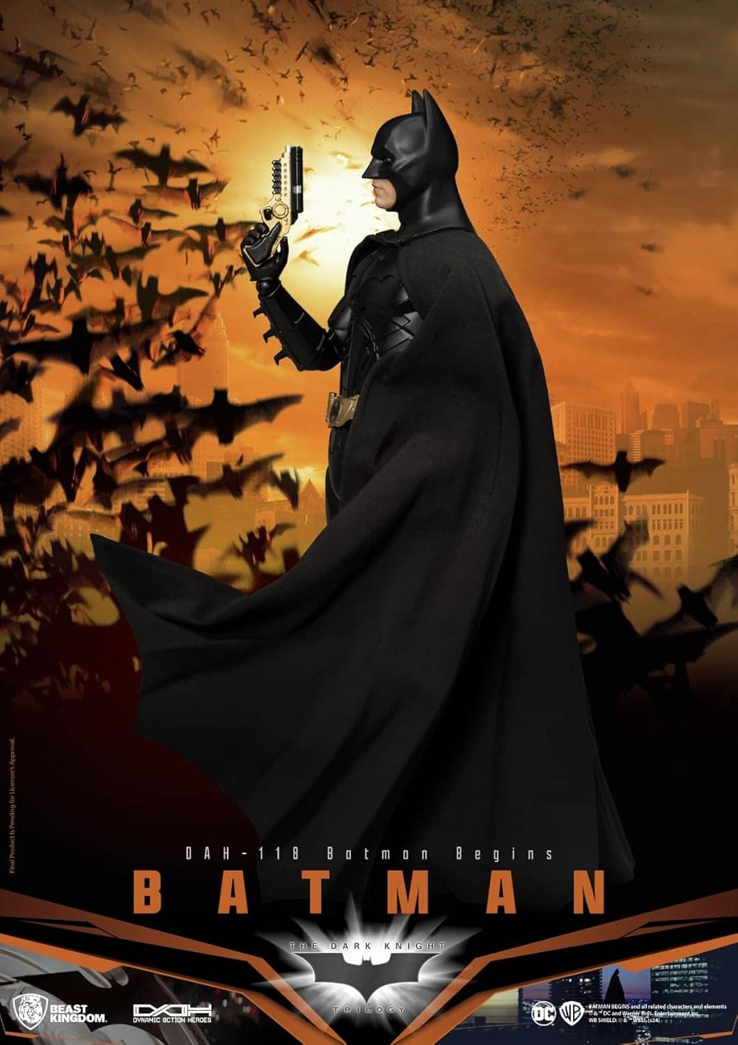 Beast Kingdom Batman Begins Dynamic 8ction Heroes Batman Action