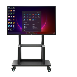 Smart Tech - Mobile Floor Stand for Promethean ActivPanel AP4-75 - Black