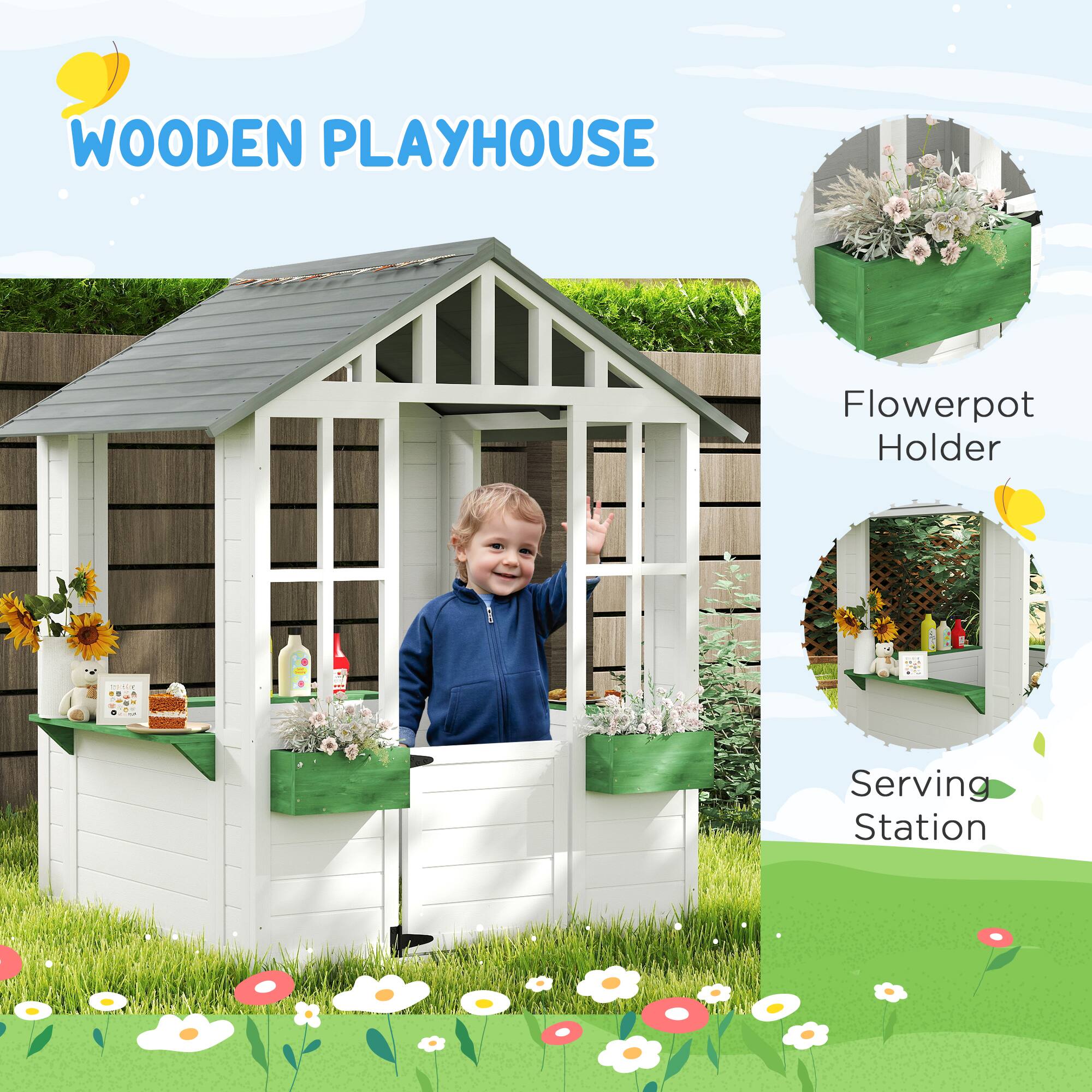 WOODEN PLAYHOUSE

Flowerpot Holder

Serving Station