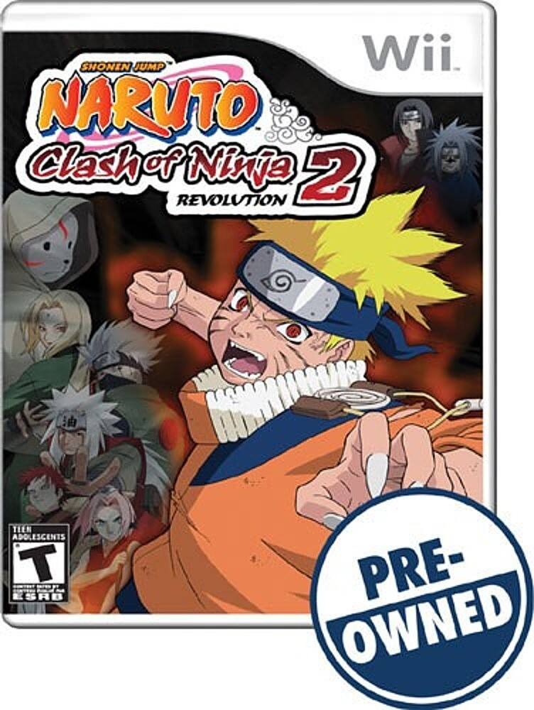 Front. TOMY - Naruto: Clash of Ninja Revolution 2 — PRE-OWNED.