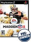 Front Detail. Madden NFL 11 — PRE-OWNED - PlayStation 2.
