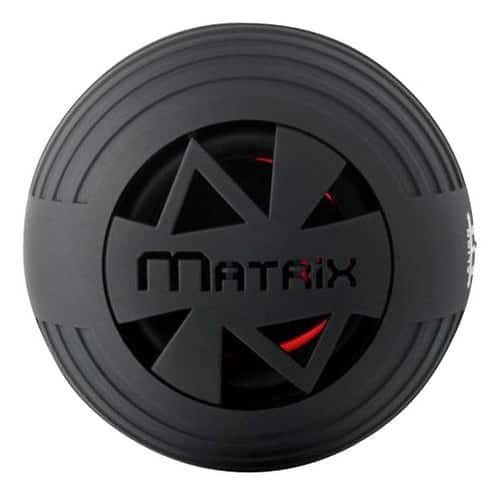 Front. Matrix Audio - NRG Portable Speaker - Black.