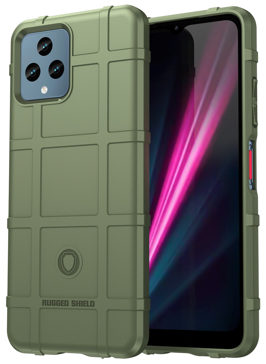 Nakedcellphone - Special Ops Case for T-Mobile REVVL 6X 5G (2023) / REVVL 6 5G (2022) - Olive