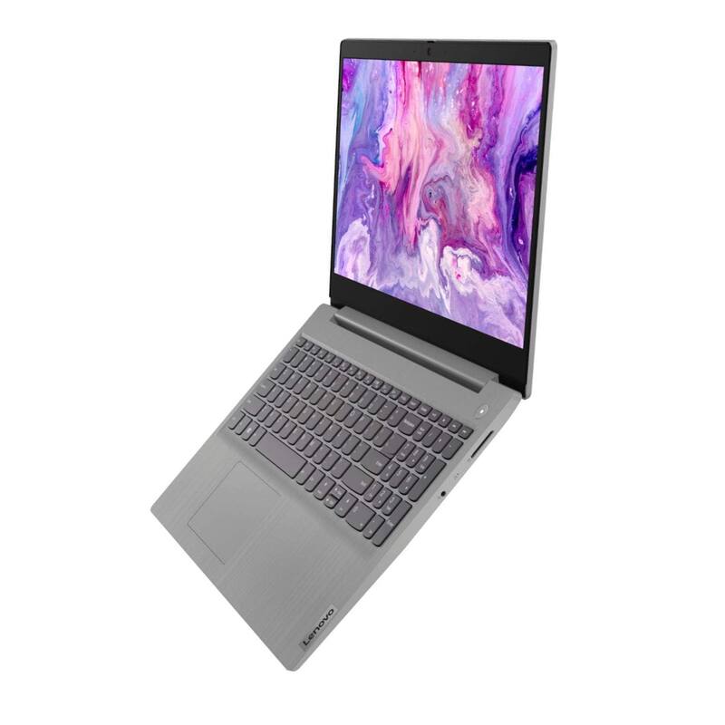 Alt View 5. Lenovo - Lenovo IdeaPad 3 15.6" HD Touch Laptop,Intel i5-1035G1,12GB RAM,Intel UHD Graphics,256GB SSD+160GB Dock Set,Win 11,Grey - Grey.