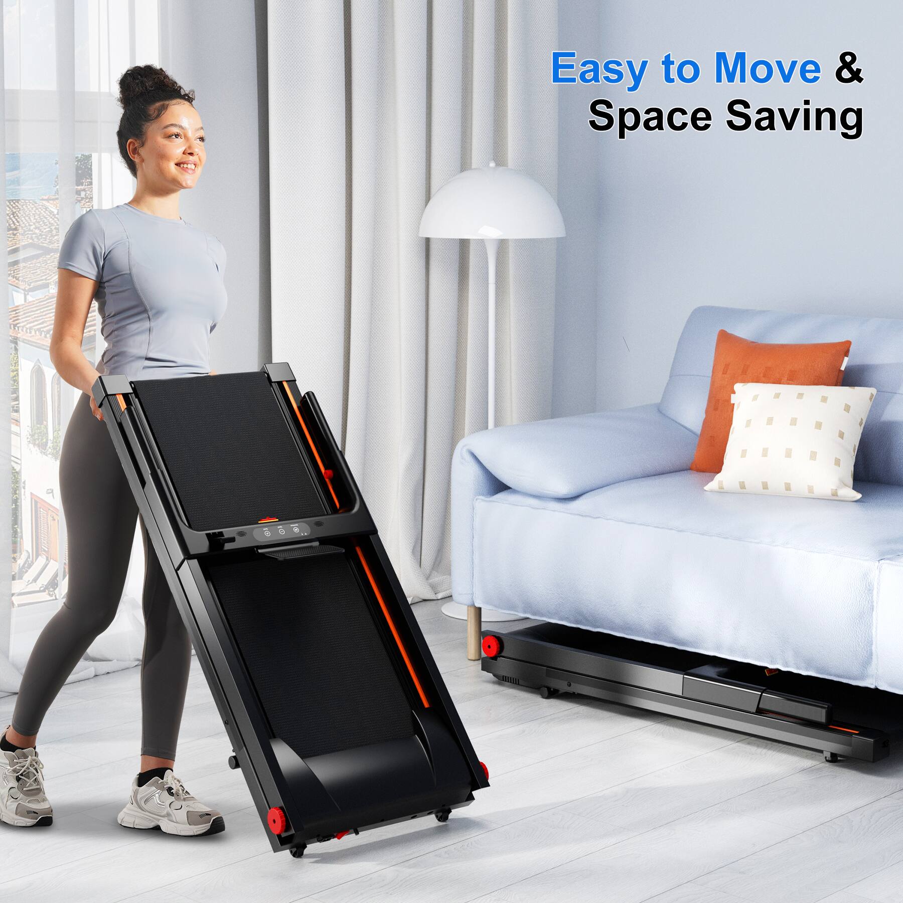 Easy to Move & Space Saving