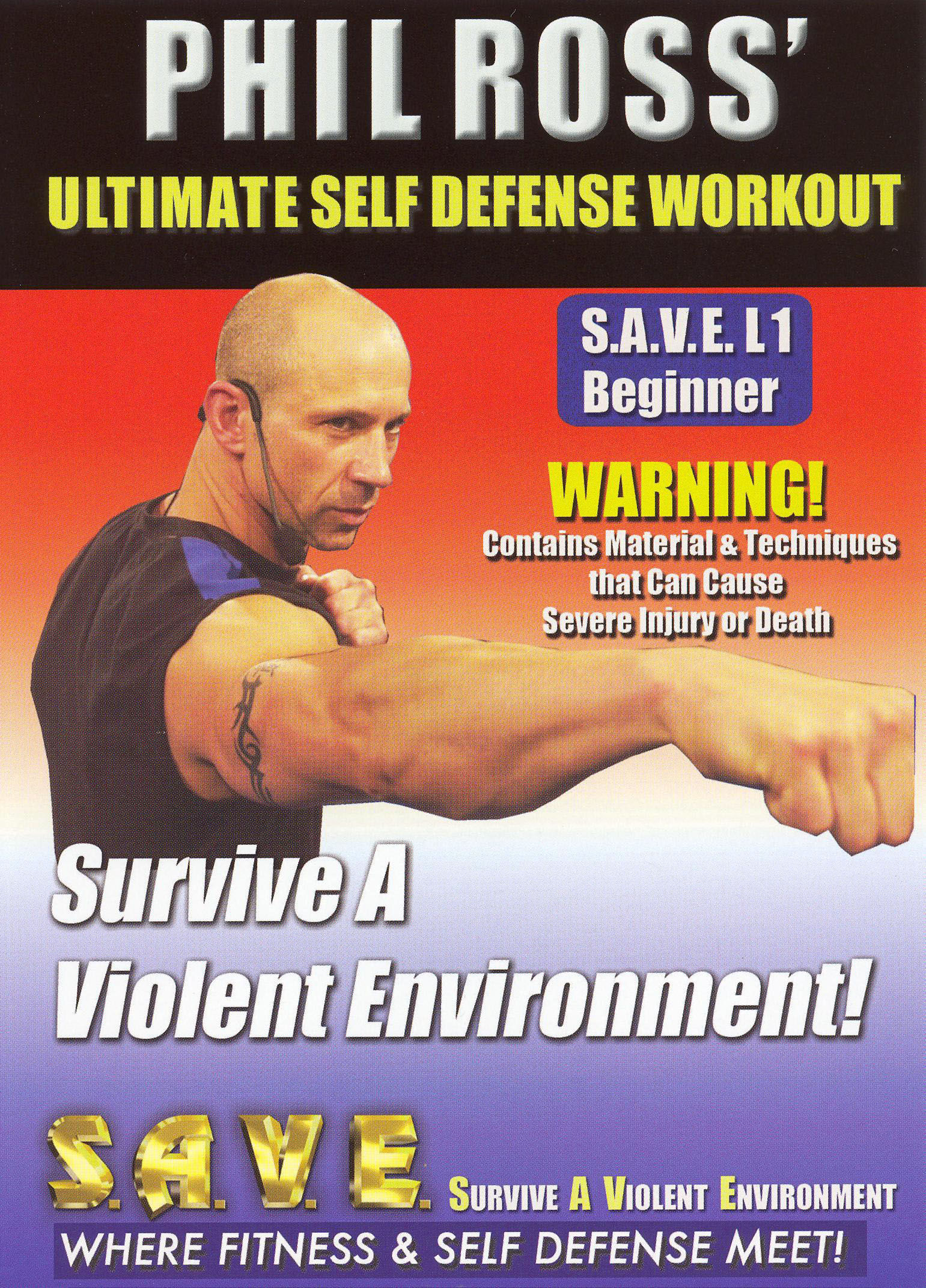 Ultimate Self Defense Workout: Survive a Violent [DVD] [Import](品)