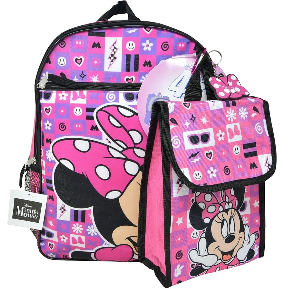 Disney - 16IN-MINNIE-WLB-PINKBLACK-OISC - Multicolored