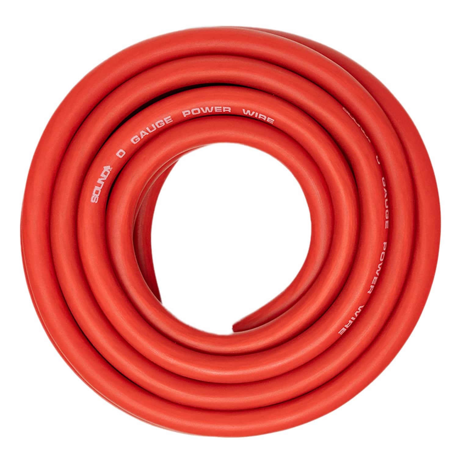 SoundBox - CW0-25R, 1/0 Gauge CCA Battery Power / Ground Wire Roll - 25 Ft, Red price history on PriceWatchPro