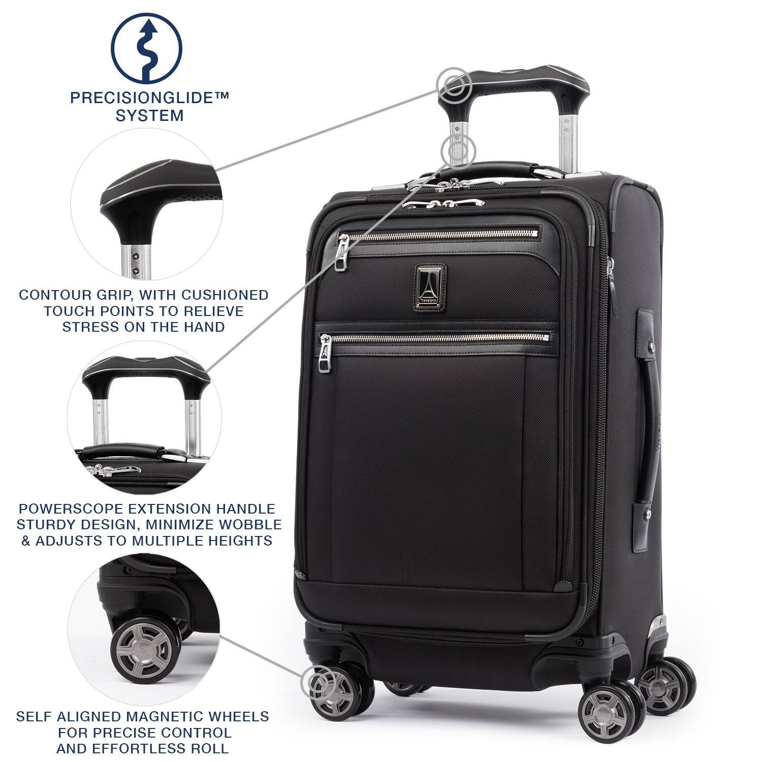 PRECISIONGLIDE™ SYSTEM

CONTOUR GRIP, WITH CUSHIONED TOUCH POINTS TO RELIEVE STRESS ON THE HAND

POWERSCOPE EXTENSION HANDLE STURDY DESIGN, MINIMIZE WOBBLE & ADJUSTS TO MULTIPLE HEIGHTS

SELF ALIGNED MAGNETIC WHEELS FOR PRECISE CONTROL AND EFFORTLESS ROLL