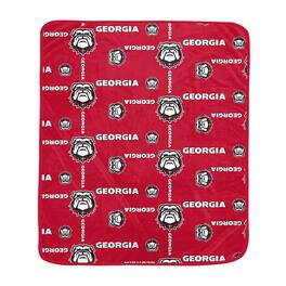 Pegasus - Georgia Bulldogs 60" x 70" Homefield Flipped Wordmark Ultra Soft Blanket - Multicolor