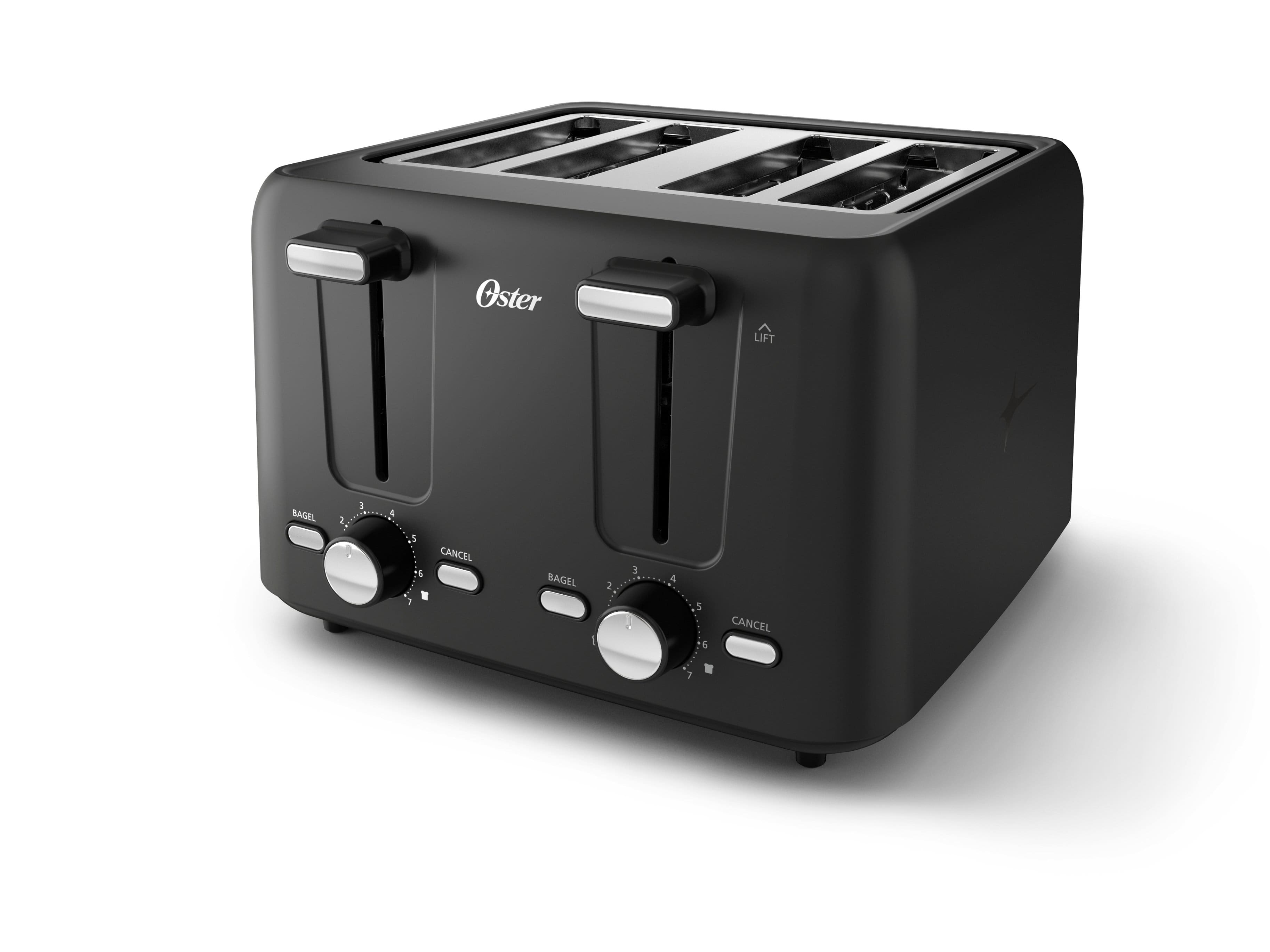 Angle. Oster - Oster 4 Slice Toaster - Black.