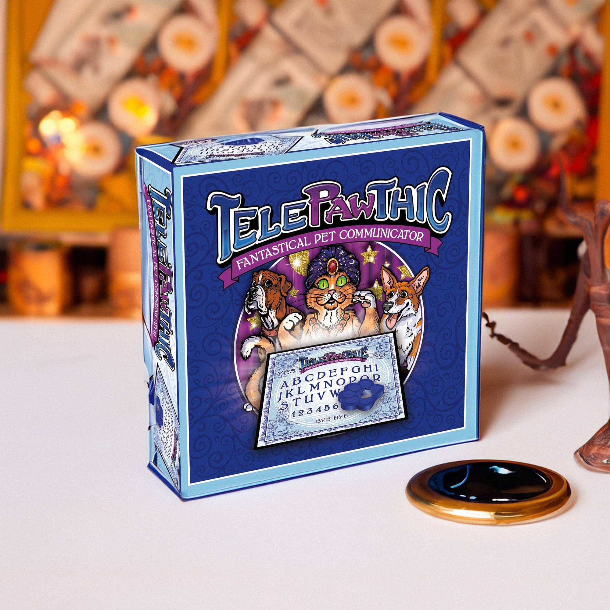 14400 PANTASTICAL TELEPATHIC FANTASTICAL PET COMMUNICATOR P2 TiGtaTHIC VECSAL AANS 2 P TE M6 NO 4S ABCDEFGHI JKL STUVW ! 123456 DYE DVE