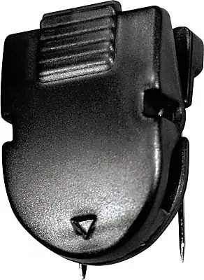 Front. Advantus - Cubicle Clips, Black, 20/Box - Black.