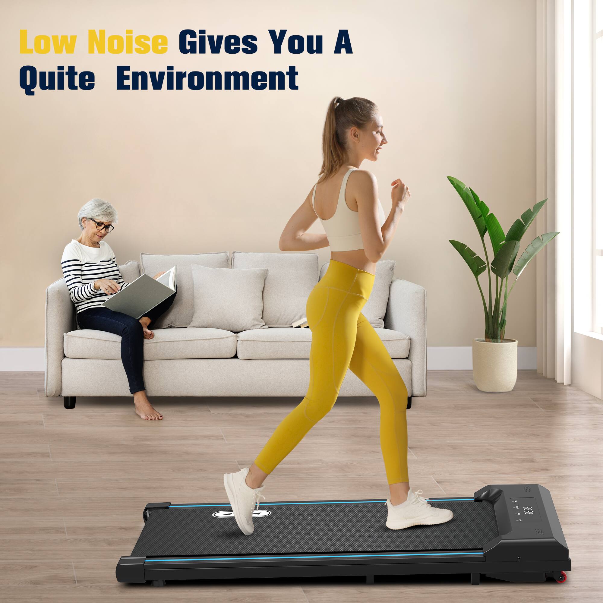 Low Noise Gives You A Quite Environment