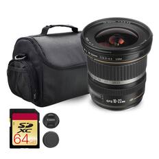 10-22mm 1:3.5-4.5 LENS Canon 10-22mm 1:3.5-4.5 USM ULTRASONIC EFS 10-22mm 1:3.5-4.5 SD XC 64GB Canon