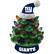 Front. Evergreen Enterprises - New York Giants 8" Light Up Ceramic LED Christmas Tree - Multicolor.