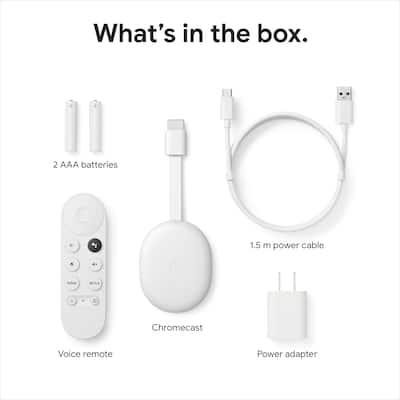 Chromecast with Google TV (4K) Snow GA01919-US - Best Buy Chromecast with Google TV (4K) Snow GA01919-US - Best Buy