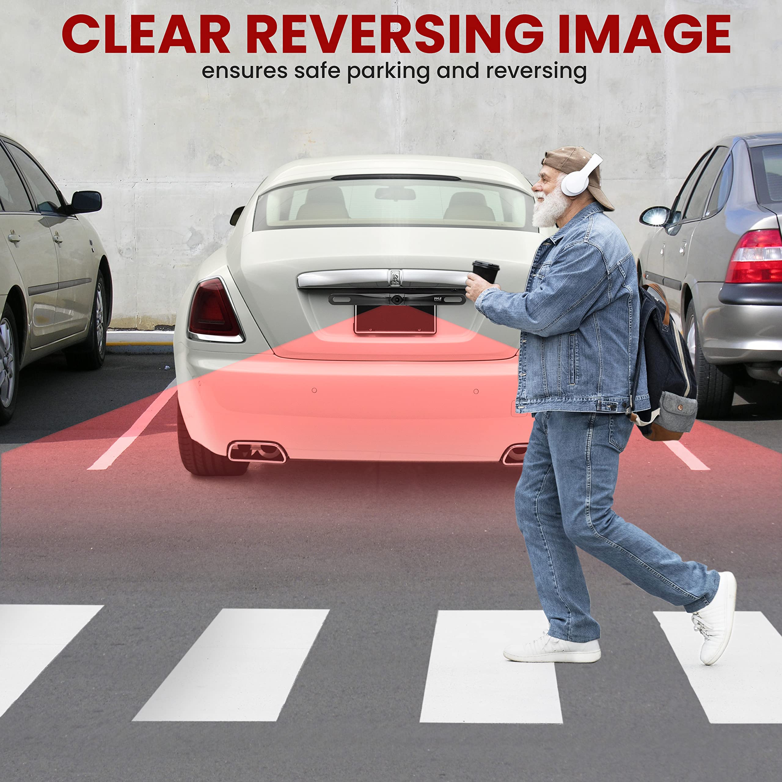 CLEAR REVERSING IMAGE  
ensures safe parking and reversing