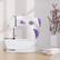 Alt View 1. Oumilen - Mini Portable Sewing Machine with Dual Speed Control.