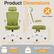 Product Dimensions
- Seat Height: 27cm (10.6")
- Seat Width: 50cm (19.7")
- Seat Depth: 42cm (16.5")
- Back Height: 82-87cm (32.3-34.3")
- Armrest Height: 26cm (10.2")
- Overall Height: 116-126cm (45.7-49.9")
- Overall Width: 55cm (21.7")
- Overall Depth: 50cm (19.7")
- Base Width: 34-44cm (13.4-17.4")
- Base Diameter: 64cm (25.2")
Easy to Repair
HEIGHT: 5.3"-6.2"
WEIGHT CAPACITY: 300LBS