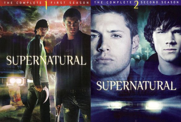  Supernatural: The Complete Seasons 1 &amp; 2 [12 Discs] [DVD]
