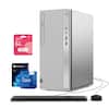 A Lenovo desktop computer with Windows 11 Pro, Intel Core i7, and an ADATA 64 GB USB flash drive.