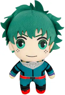 Great Eastern - My Hero Academia S2 - 8" Plush - Izuku Midoriya "Deku" Hero Costume 2Ver (MHA) - COLLECTIBLES - Multicolor