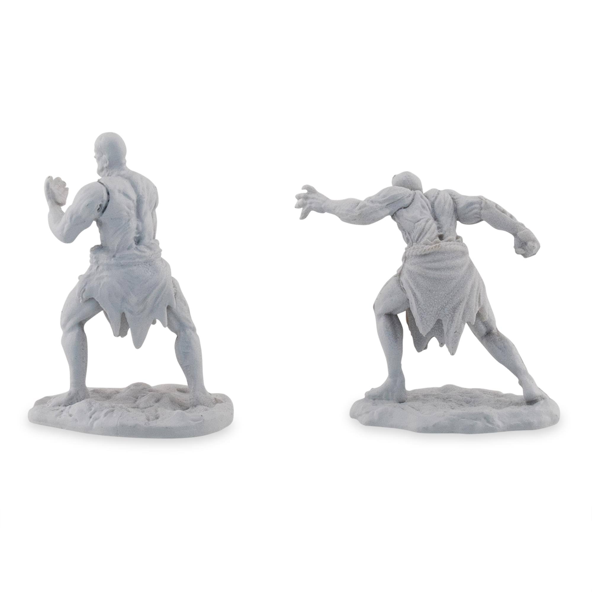 Alt View 10. NECA - D&D Nolzurs Marvelous Unpainted Miniatures | Flesh Golems - Grey.