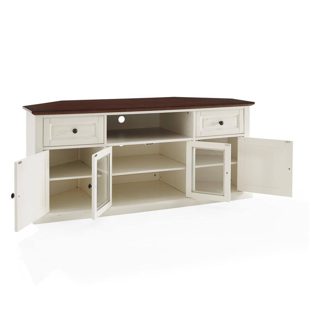 Alt View 2. Crosley Furniture - Shelby Tv Stand For 65+ Inch Tv - White.