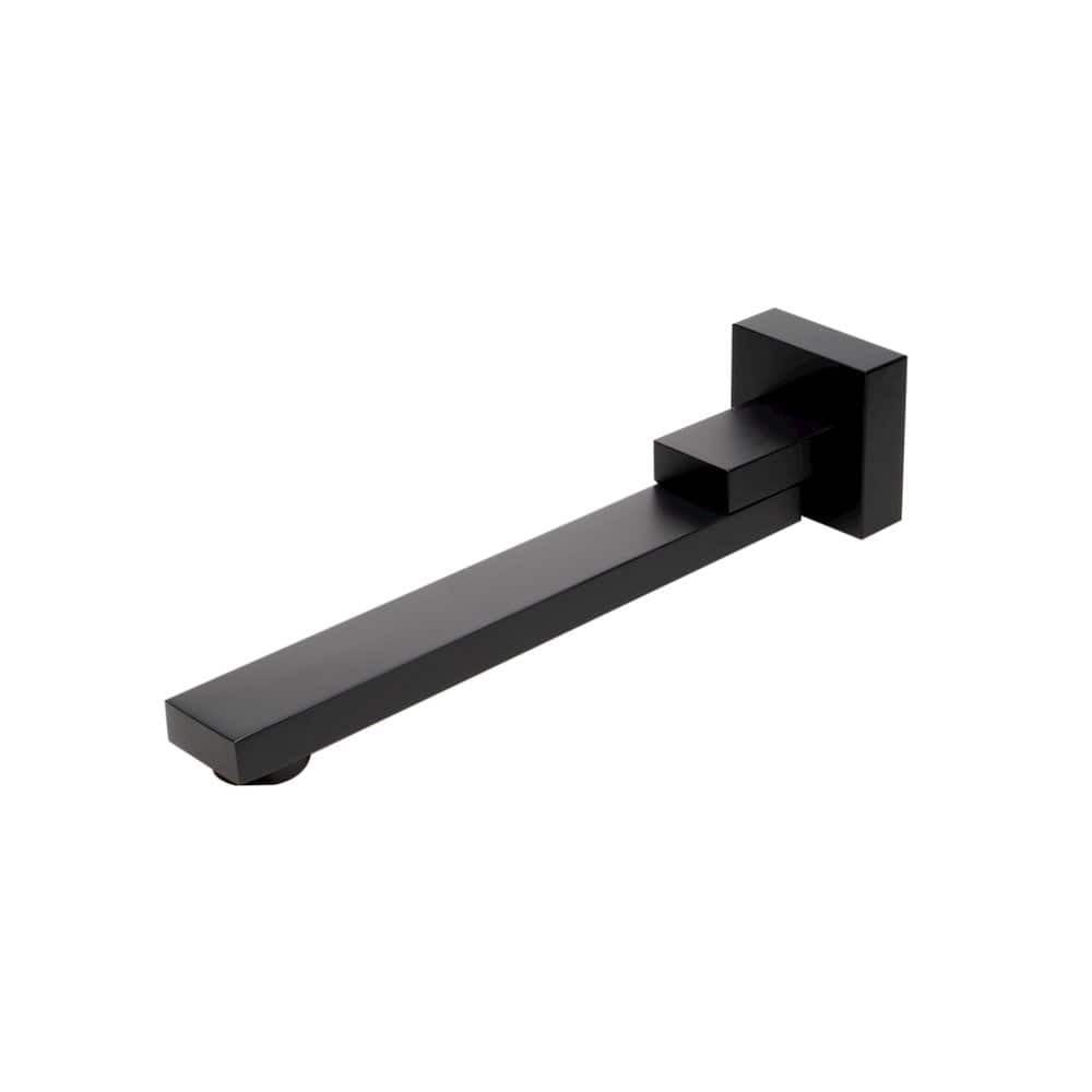 Alfi - Matte Square Foldable Tub Spout - Black