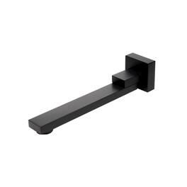 Alfi - Matte Square Foldable Tub Spout - Black