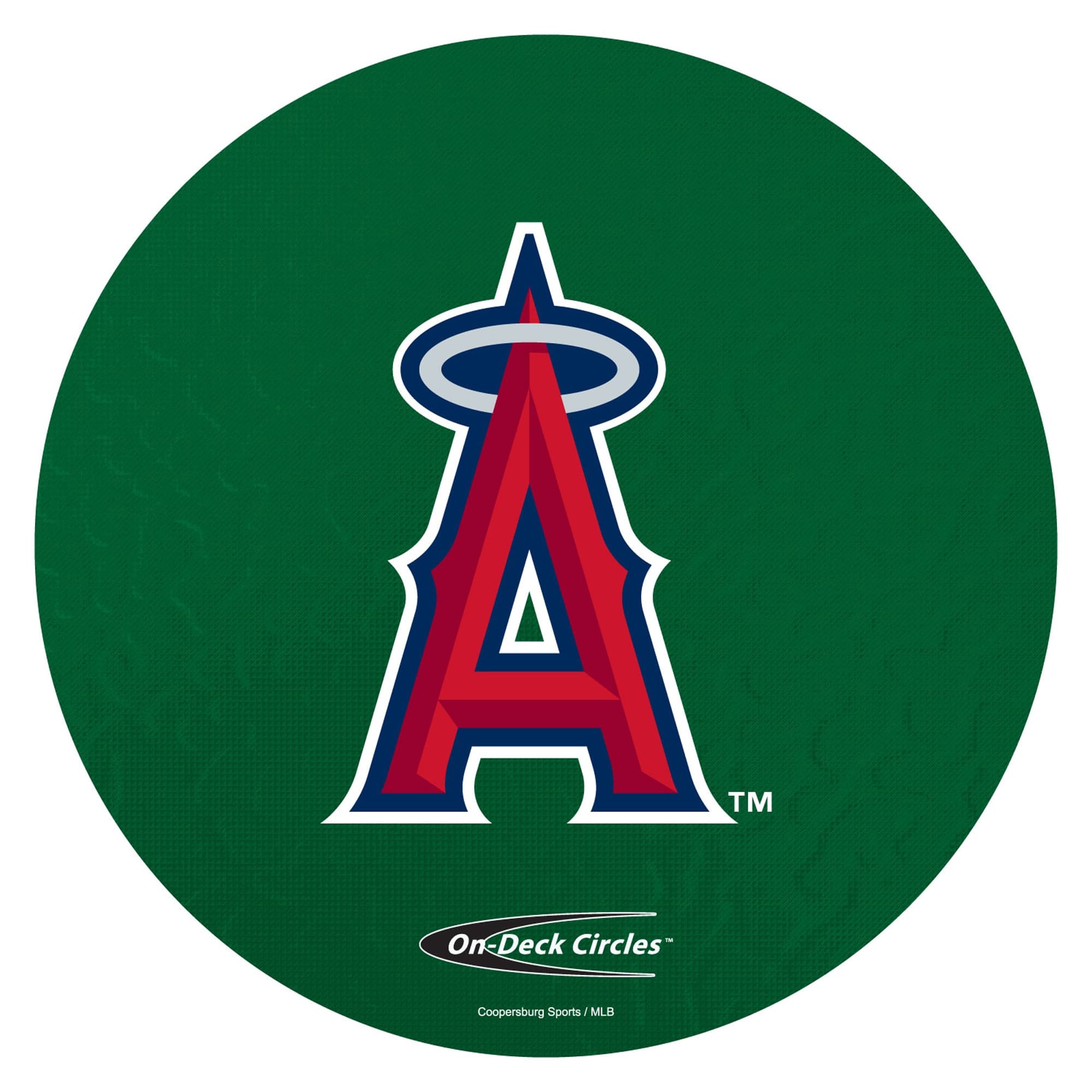 Coopersburg Sports - Los Angeles Angels 4' On Deck Batting Circle - Multicolor