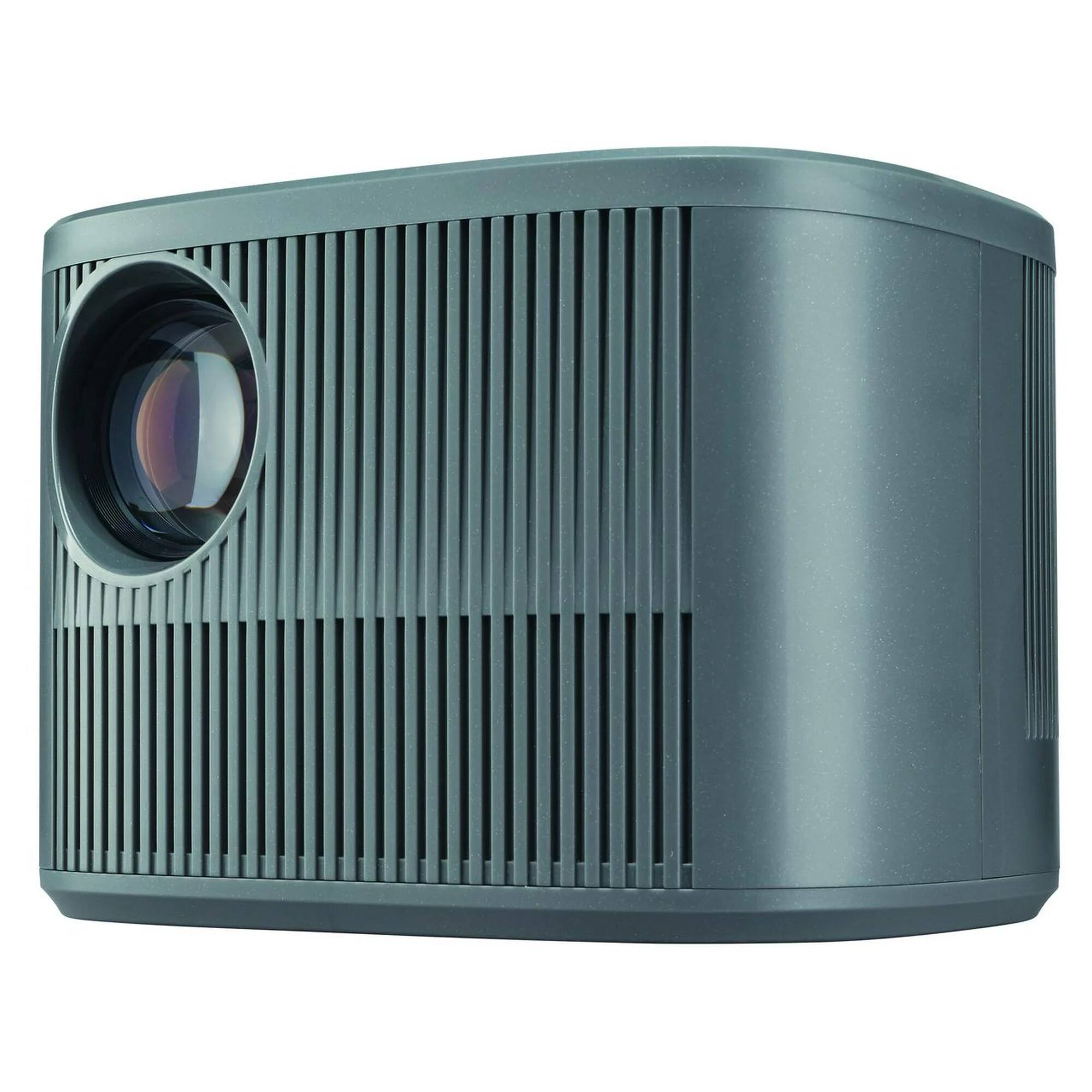 Angle. RCA - RPJ185 720P HD Smart Home Theater Projector with ROKU Express Stick, 150 ANSI - Silver.
