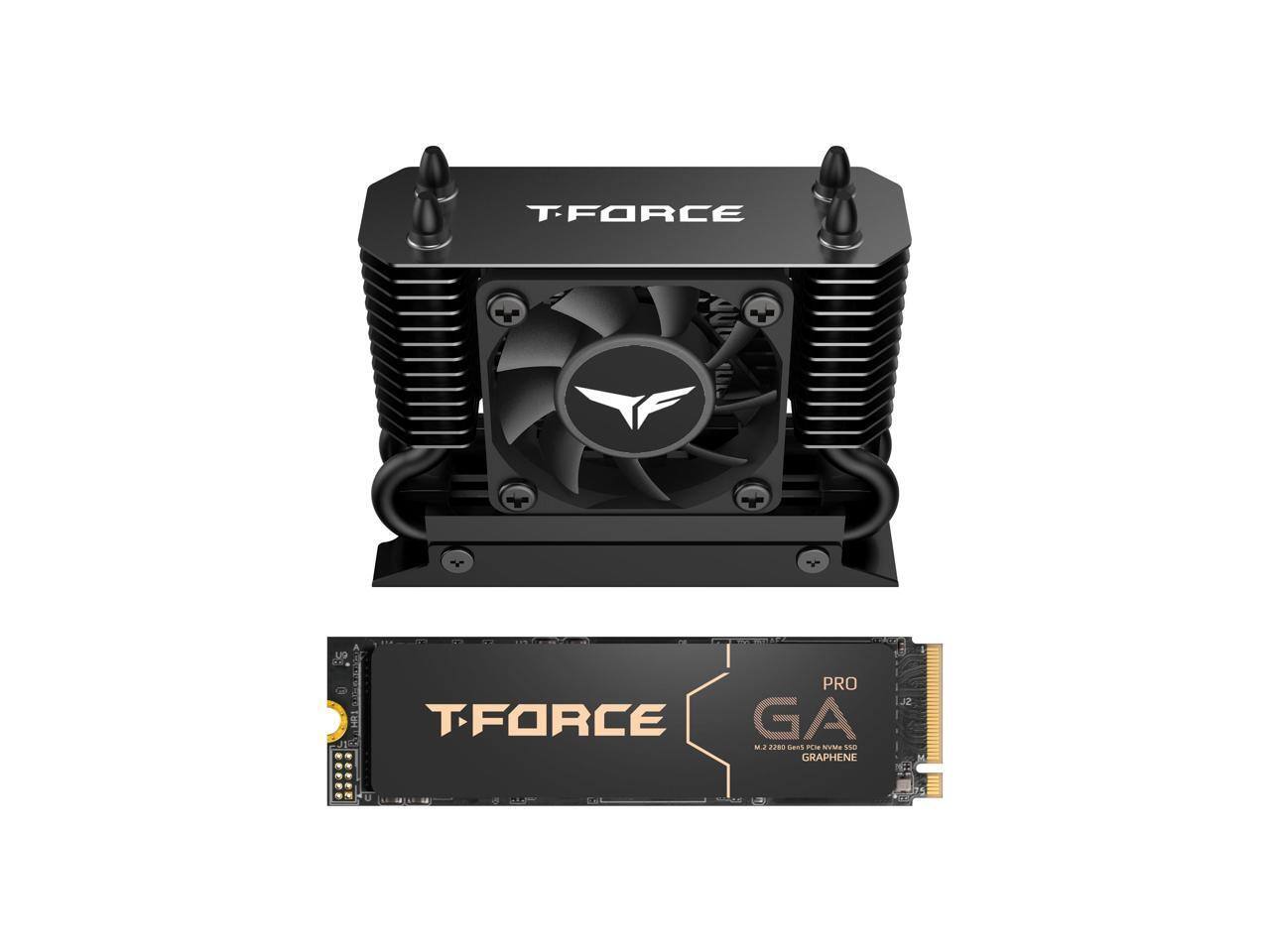Team Group - T-FORCE GA PRO M.2 8TB PCIe Gen5x4 NVMe SSD with DRAM Cache